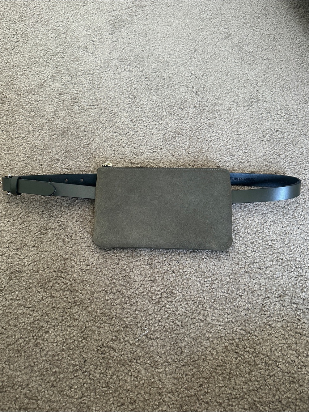 Calvin Klein Green Belt Bag Fanny Pack Adjustable Strap